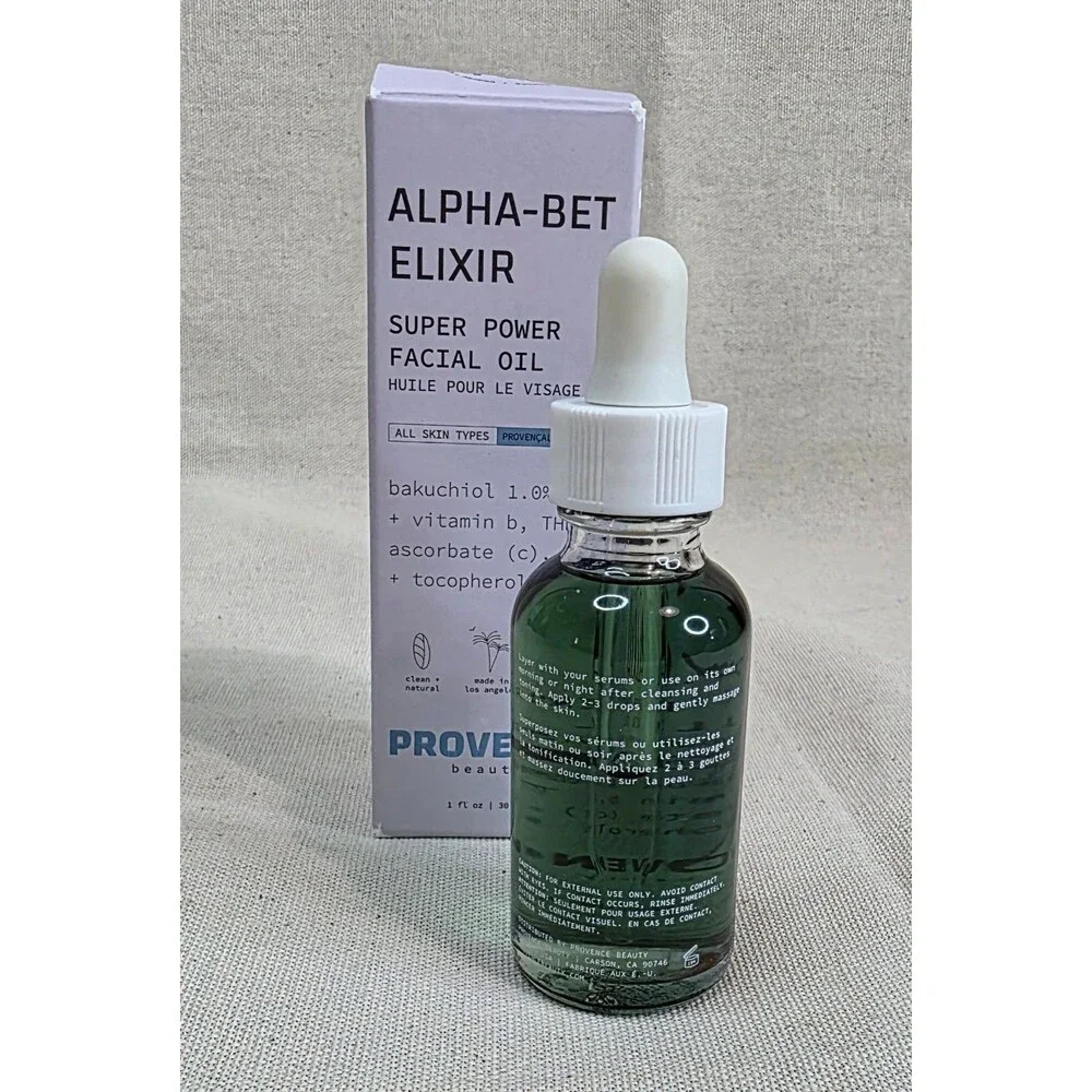 Provence Beauty Alpha-Bet Elixir Super Power Facial Oil 1 oz 30ml New In Box